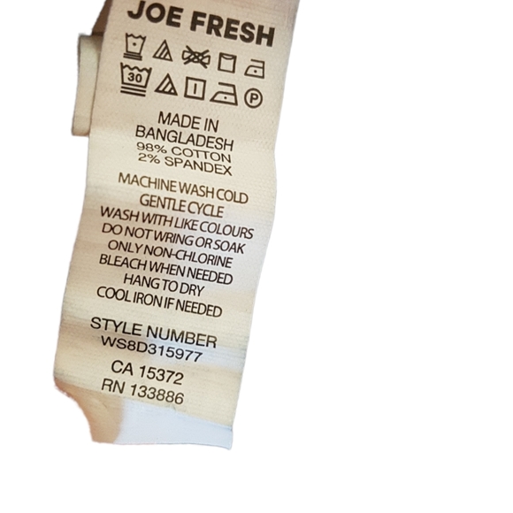 Sleeveless dark wash jean dress with front tie size XS - Picture 3 of 3